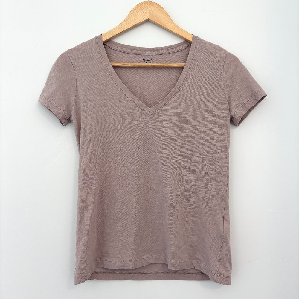 Madewell V-Neck T-Shirt, Size XXS